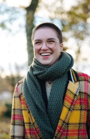Lachende vrouw